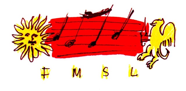 Logo Fédération des Musiques des districts de 
Sierre & Loèche